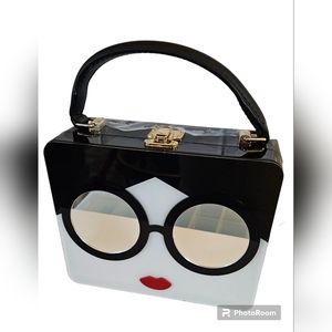 Girly Small Black Purse